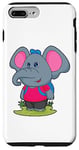 Coque pour iPhone 7 Plus/8 Plus Elephant Promeneur Sac à dos