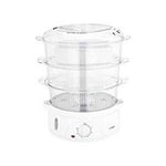 Judge Horwood JEA25 3 Tier Steamer Set, 800W, White