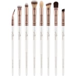 Luvia Cosmetics Brush Brush Set Prime Vegan All Eye Want Wing Liner + Cream Shader + Eye Contour + Pointed Crease Brush + Soft Blender + Precision Blender + Smudger + Fine Liner 1 Stk. (206,00 kr / 1 st.)