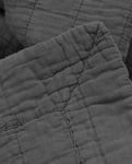 Magnhild, Vatteret sengetæppe, Bomuld, Polyester by byNORD (B: 280 cm. x L: 280 cm., Coal)