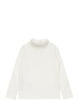 Turtleneck Long-Sleeved T-Shirt Tops T-shirts Turtleneck White Mango