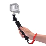 XIAODUAN-professional - Universal 360 degree Selfie Stick with Red Rope for Gopro, Cellphone, Compact Cameras with 1/4 Threaded Hole, Length: 210mm-525mm