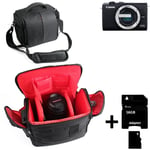 For Canon EOS M200 Camera Bag Shoulder Large Waterproof + 16GB Memory
