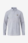 Lyle & Scott - Skjorta Linen Oxford Shirt - Blå