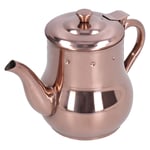 500ML Rose Gold Teapot Tea Kettle Removable Tea Pot Loose Leaf Tea Maker With