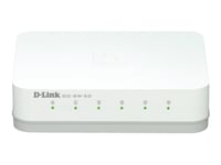 D-Link GO-SW-5G - Commutateur - non géré - 5 x 10/100/1000 - de bureau