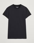 Bread & Boxers Roll-Up Crew Neck T-Shirt Black