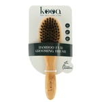 kooa pälsvårdsborste av bambu - L 22 x B 6 cm