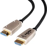 celexon UHD Optical Fibre HDMI 2.1 8K Active Cable 6m, Black
