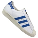 Adidas Superstar 80s Sport Shoes plus Size White Blue 49 1/3 UK 13,5