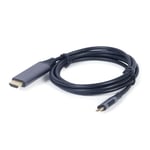 Cablexpert HDMI-Kabel med USB-C till HDMI 1,8m 4K