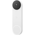 Google Nest Video Doorbell Wireless Battery Powered Wi-Fi Home Camera White NEW