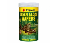 Tropical Green Algae Wafers, Akvariefisk, Tør fiskefoder, Tablet, Vitamin A, vitamin C, vitamin D3, vitamin E, Kobber, Jod, Jern, Mangan, Molybden, Selen, Zink, 45%