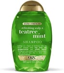OGX Tea Tree Clarifying Shampoo for Oily Hair, 385 ml