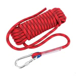 10m 12mm Tree Rock Climbing Rope Outdoor Mountain Safety Auxiliary Cord UK