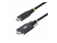 Startech.Com 10Ft (3M) Usb-C Charging Cable, 240W, Silicone Jacket - Usb-Kabel - 24 Pin Usb-C (Hane) Rakt/Lockande Till 24 Pin Usb-C (Hane) Rak - Usb 2.0 - 48 V - 5 A - 3 M - Usb-Strömförsörjning (240W), Stöd För Power Delivery 3,1, Utökat Effektomr