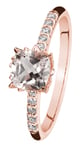 Kohinoor Rosa morganit diamantring i rosèguld 933-260P-10-cush-175