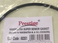TTK Prestige Gasket 8 - 10 Ltr Nakshatra Super Senior INNER LID Pressure Cooker