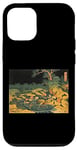 iPhone 14 Pro Fishing by Torchlight by Katsushika Hokusai Case