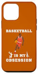 iPhone 12 mini Basketball is my obsession, Cool basketball lover player men Case