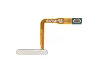Samsung Galaxy Z Flip6 Fingeravtrycksknapp + Flexkabel - Vit