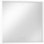 Hansgrohe Xarita E spejl med lys, dæmpbar, touch, 80,6x70,6 cm, mat hvid