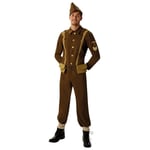 Bristol Novelty Mens WW2 Soldier Costume BN5330