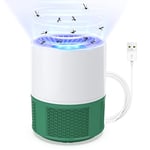 Destructeur d'insectes électrique USB, piège à Mouches, piège à moustiques électrique, Lampe Anti-moustiques avec lumière, piège à Mouches à Fruits pour Cuisine, intérieur et extérieur (O)