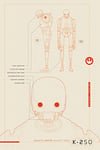 Star Wars Rogue One K-2S0 Plans Maxi Poster, multicolour