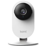 KAMI Security Camera with Face Detection by YI Technology, 1080p Wifi Home Camera Indoor, Human and Sound detection, Motion Alerts, Night vision, Cloud storage, support micro SD card, Works with Alexa