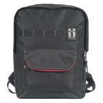Mr. Serious Prime Backpack - Waterproof Padded Black Rucksack - 28x37x14cm