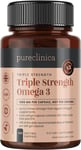 Triple Strength Omega 3 1000Mg X 180 Softgels - 6 Months Supply