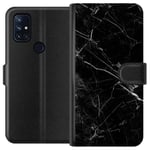 OnePlus Nord N10 5G Sort Lommebokdeksel Svart marmor