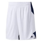 adidas Crazy Explosive Shorts Femme, White/Conavy, FR : XS (Taille Fabricant : XL)
