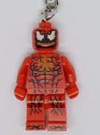 LEGO MARVEL SIPERMAN CARNAGE MINIFIGURE KEYRING KEYCHAIN 854154