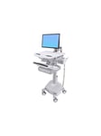 Ergotron StyleView Cart with LCD Arm, LiFe Powere