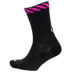 Muc-Off Road Cycling Socks - Black / Pink UK3 UK5 Black/Pink UK3/UK5