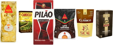 The Portuguese and Brazilian Ground Coffee Collection for Machine 6X250Gr (1.5Kg