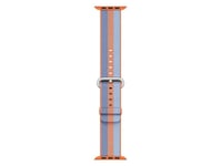 Genuine Apple Watch Strap Series 3 4 5 6 7 8 SE Woven Nylon 38mm grey Orange 
