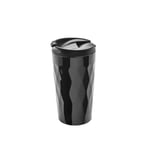 Diamond svart stålmugg 0,38L