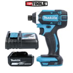 Makita DTD152 LXT 18v Impact Driver Body With 1 x 6Ah Battery & Charger