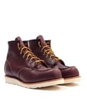 Red Wing Mens 8138 Classic Moc Toe Leather Boots in Brown - Size UK 9