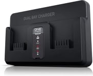 Vax ONEPWR Battery Charger GENUINE VAX One Power Blade 3 Blade 4 dual charger
