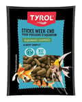 Tyrol | Sticks Week-End Poisson Aquarium | Nourriture pour Poisson d'aquarium | Aliment Complet | Riche en Nutriments Essentiels, Vitamines et Oligo-Eléments | 20 g | 17 Sticks