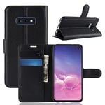 samsung Samsung S10E PU Wallet Case Black
