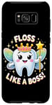 Coque pour Galaxy S8+ Floss Like a Boss Tooth Fairy Fun Hygiène bucco-dentaire
