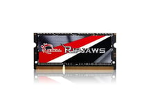 G.Skill Ripjaws F3-1600C9S-4GRSL - 4GB - DDR3L RAM - 1600MHz - SO DIMM 204-PIN - Ikke-ECC - CL9