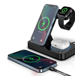 4 in 1 Wireless Fast Charger Dock Multi Charging Station for Iphone 14 13 12 11