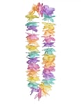 Hawaiikrans med Pastellfärgade Blomblad