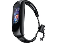 Hurtel Ersättare Metallband Armband Kedja Rem För Xiaomi Mi Band 6 / 5 / 4 / 3 Svart